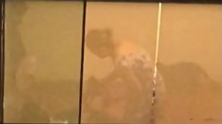 Spying on Latina Milf neighbor