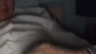 Cute boy with big dick wanking on snapchat