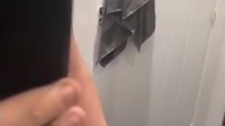 Hot English teen with cut cock wanking on snapchat