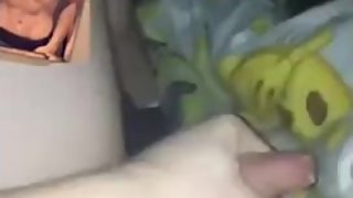 Cute English teen wanking on snapchat