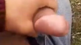 Turkish Public Cumshot Clean with rocks Sesli