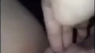 horny teen rubbing her pussy