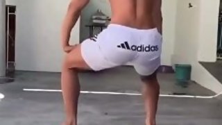 Cute btm twerking