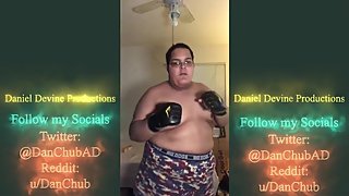 Young Chub Shadow Boxes His Camera