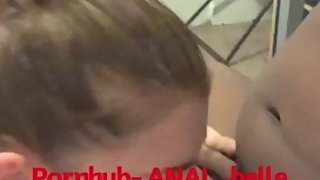 slamming my throat on dick before my asshole