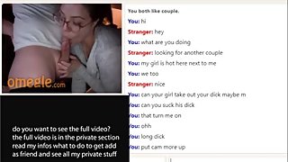 OMEGLE COUPLE HARD FUCK PREVIEW full video in private !
