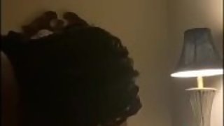 Ebony teen sloppy head