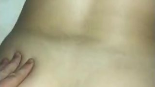 Young British student couple fuck hard from behind