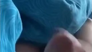 Scottish teen wanking his big dick on snapchat