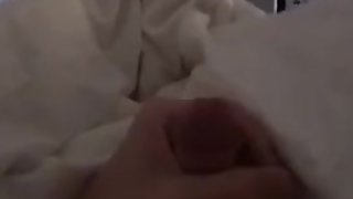 Big dick English teen wanking on snapchat