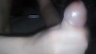 Step brother Cumshot before bed