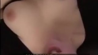 Redhead Stepdaughter Masturbates infront of Horny Dad gets Facial Cum