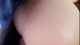 Tight Ginger Teen cant Contril Herself With Dildo, adds Buttplug