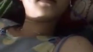 cute girl video call with her boyfriend