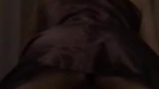 Pussylicking until she cums - Satin nightie