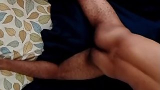 Moaning and cumming while grinding and fucking my pillow
