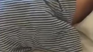 I shoot a video of my sister's pussy while she sleeps