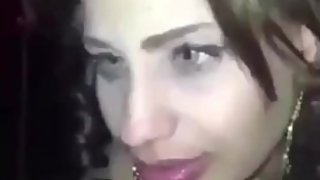 Hot teenager with beautiful eyes sucking dick