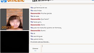 Adolescente Caliente de Omegle me ensena su Rica Vagina peluda Audio