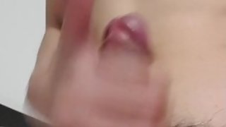 Vietnamese asian so horny after work and shoots huge load