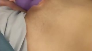 Tiny tight 20 year old cumming to her new toy