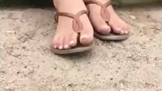 Flagra Pes Da Bia Havaianas 1