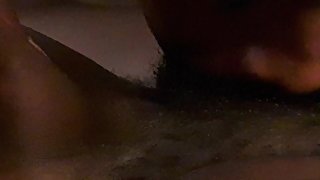 Giving her da business wit dat mouth game made her drop da fone