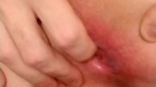 Young boy teases virgin ass