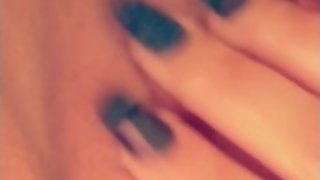 Pleasing my tight pussy