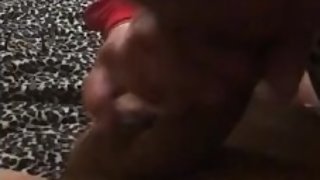 Me sucking my straight neighbors cock