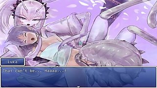 A mantis girl force a guy to cum many times inside her pussy