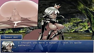 The Queen Ant force guy to cum like an animal many times