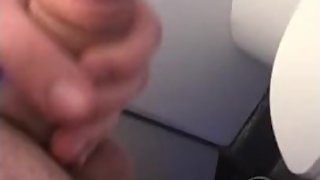 I cum on an airplane