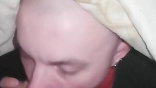 Hungry teen makes me blow for a dinner