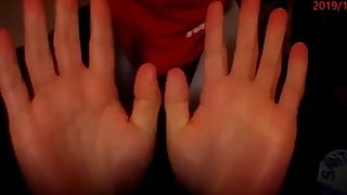 Hands movement nails biting fingers licking thumb sucking erotic asmr