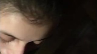 Latina squirts Everywhere in 15 seconds plus quickie facefuck