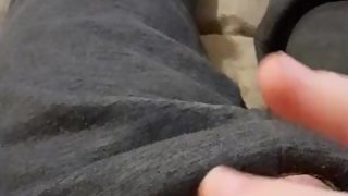 Small dick masturbation in a condom