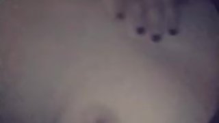 Playing with my breasts~