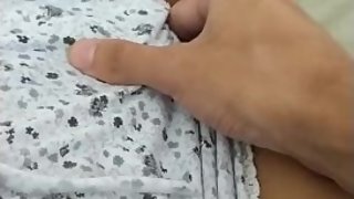 OMG step brother rubbed my pussy!!!