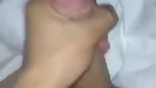 Big dick English boy wanking on snapchat
