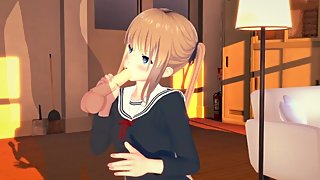 Eriri Sawamura - Saekano - ( 3D Hentai / Koikatsu )