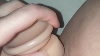 Wet bbw fucking pussy and squirt