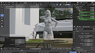 ???Blender??GTS?? How to create size fetish image with Blender
