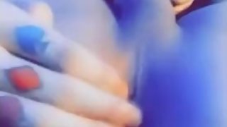 slim cute boy plays with toy