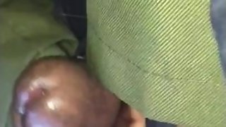 Ebony teen plays with BBC on public Metro Bus