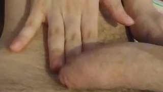 gorgeous teen handjob and first footjob in lingerie