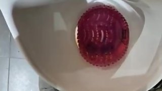 Wanking in shopping Centre it was busy