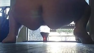 Chubby teen slut Getting caught masturbating on my front porch