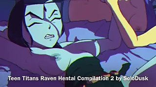 Teen Titans Raven Hentai Compilation 2