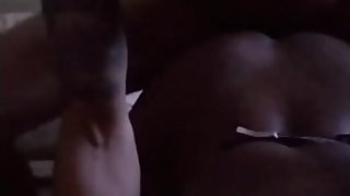 Long dick back shots for young big booty ebony teen